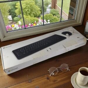 READ Microsoft Wireless 900 Desktop Wireless Keyboard & Mouse‎ NO USB DONGLE